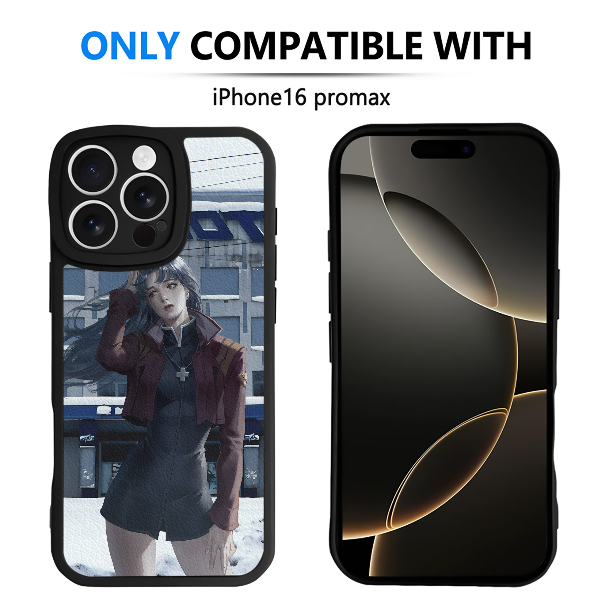 （画像用） EVA 新世紀エヴァンゲリオン 【iPhone 16シリーズ対応】シリコンスマホケース（レザー調） 材質：シリコン
